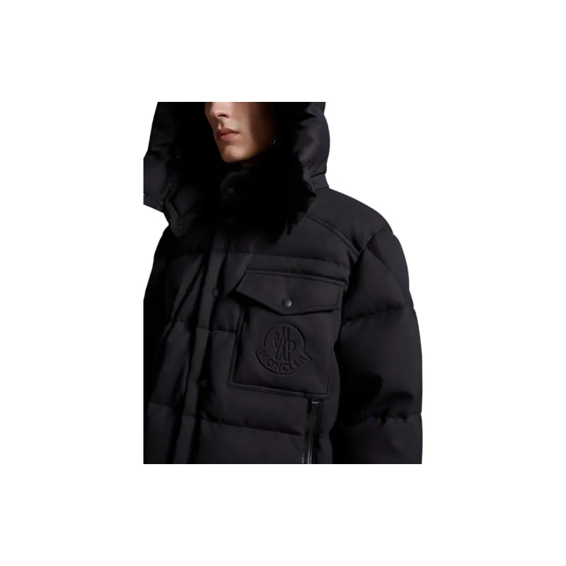 Moncler Karakorum Tech Jersey Short Down Jacket-3