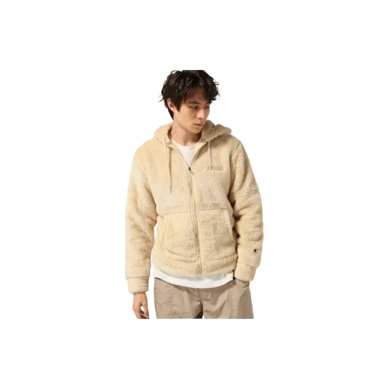 Champion Velvet feel Coat Japan Version Unisex Khaki-2
