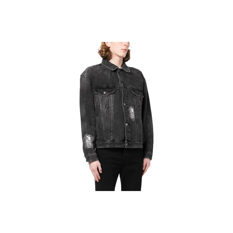 Ksubi Cotton Distressed Denim Jacket-3