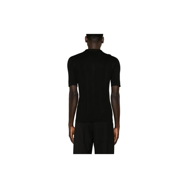 Tagliatore Pavel Silk Polo Shirt-2