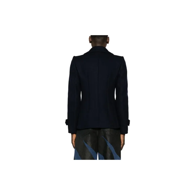 DRIES VAN NOTEN Coat Men's Marine Blue-4