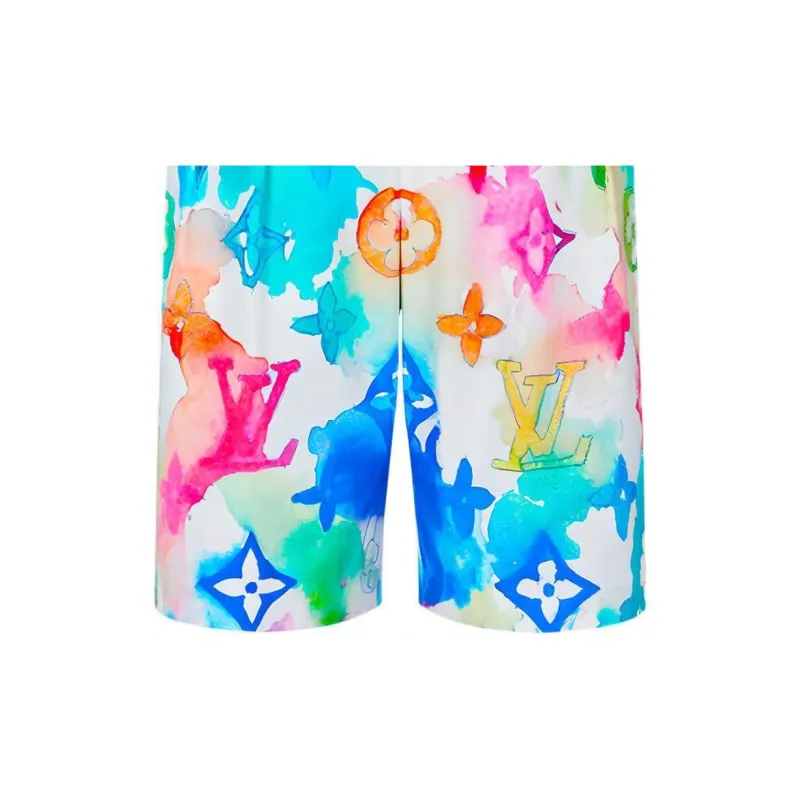 LOUIS VUITTON SS21 Casual Shorts Men's Multicolor-6