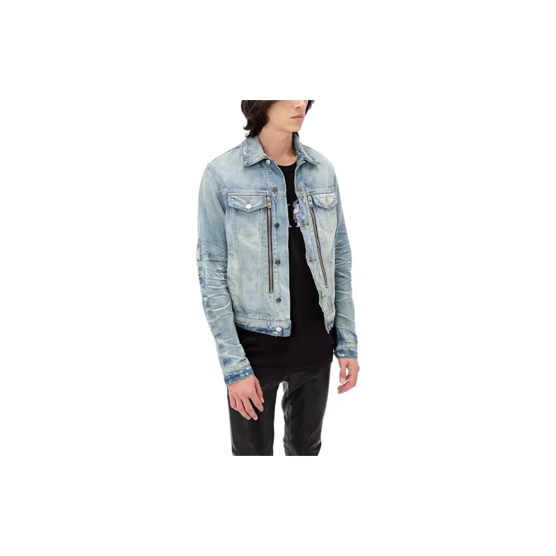 AMIRI Jackets Men Blue-3