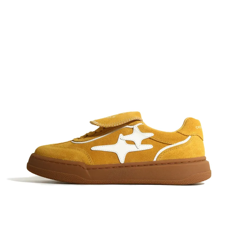 CHENTER KATER Anti-Slip And Wear-Resistant Breathable Low-Top Skateboard Shoes Women's-4