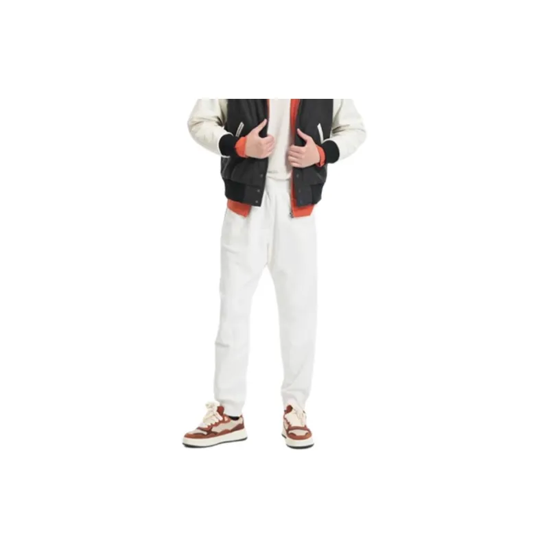 UNIQLO Knitted Sweatpants Unisex Ivory-1