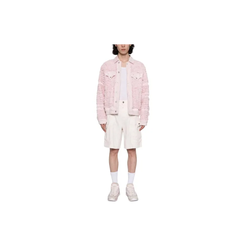 PALM ANGELS Lyocell Cotton Blend Cargo Shorts-1