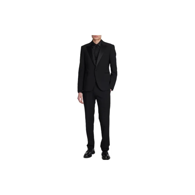 EMPORIO ARMANI Stretch Cotton Poplin Shirt-3