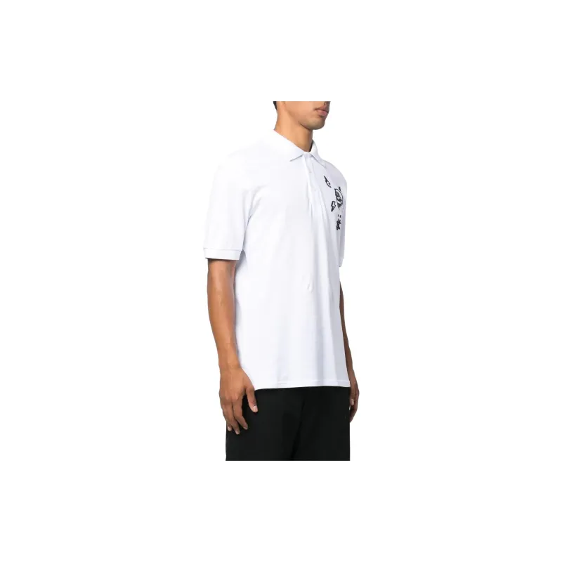 PHILIPP PLEIN Short Sleeve Polo Shirt-3