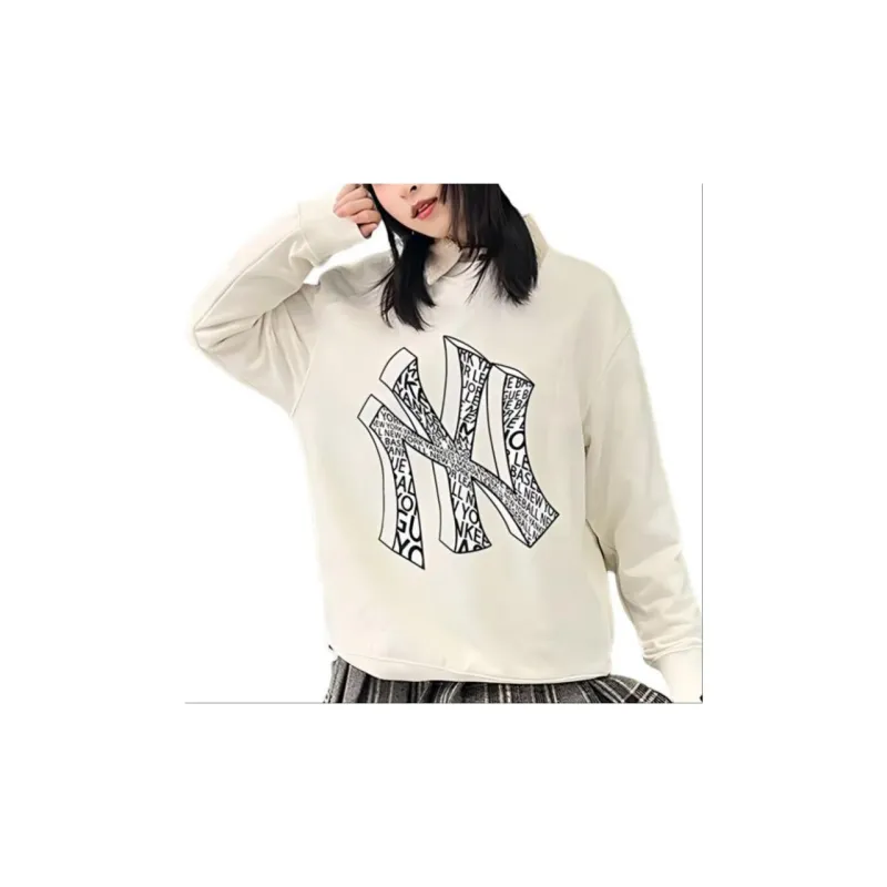 MLB New York Yankees Sweatshirts Unisex White-2