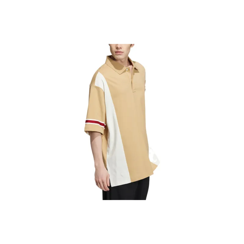 Adidas Originals Polo Shirts Men Yellow-3