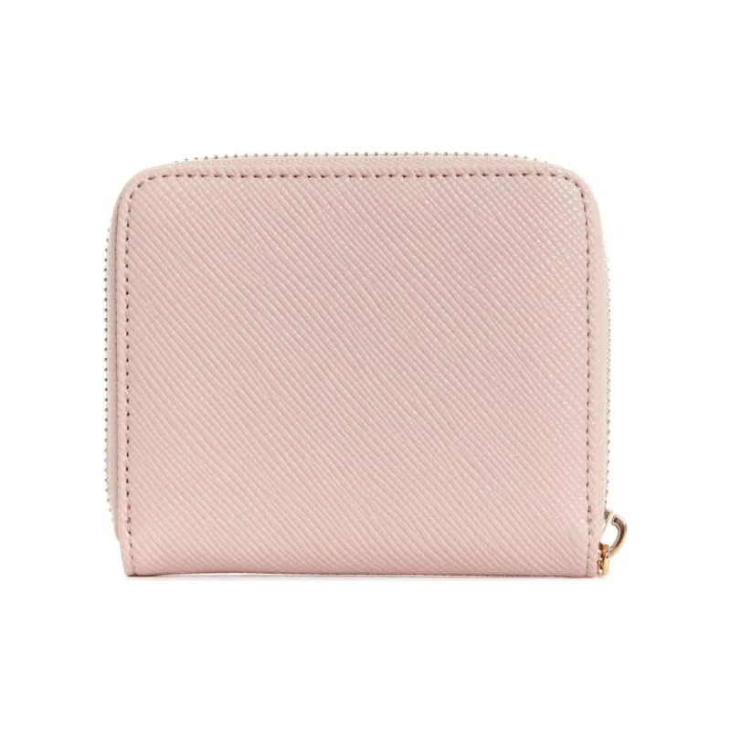 GUESS Artificial Leather Wallet Small Size Women's Pink-1