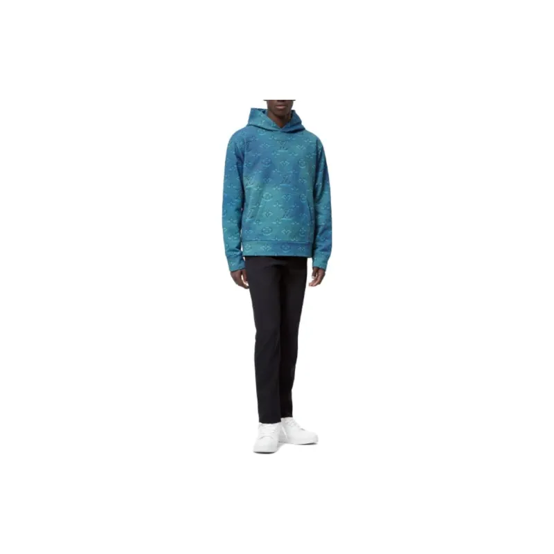 LOUIS VUITTON Sweatshirt Men's Blue-1