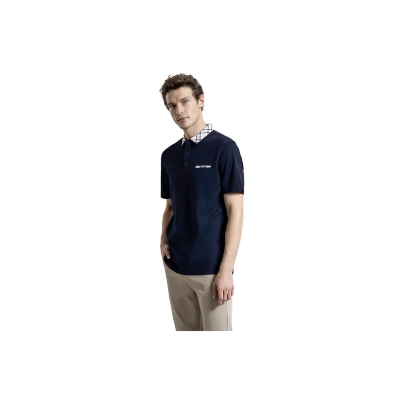 GOLDLION T Shirt Men's Navy Blue-2