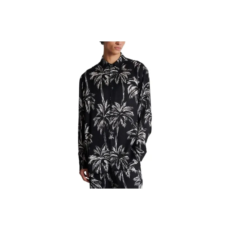 BALMAIN Floral Patterned Shirt-3