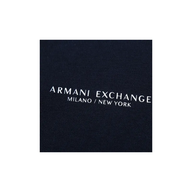 ARMANI EXCHANGE Polo Shirts Men Navy Blue-3