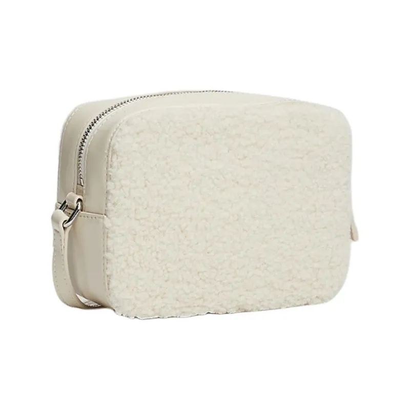 Tommy Hilfiger Polyurethane PU Crossbody Bag Regular Women's White-1