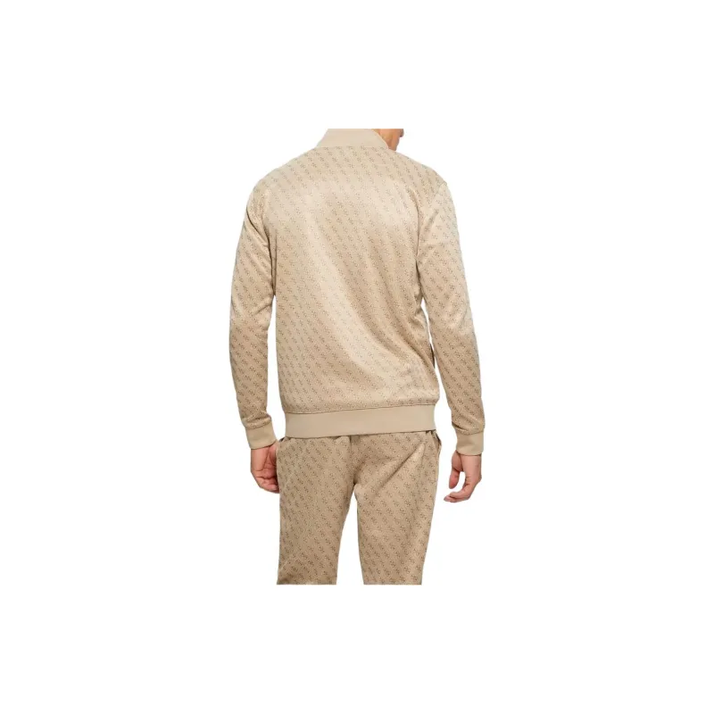 GUESS Eco Korbin Track Jacket Jackets Coats Men's Khaki-3
