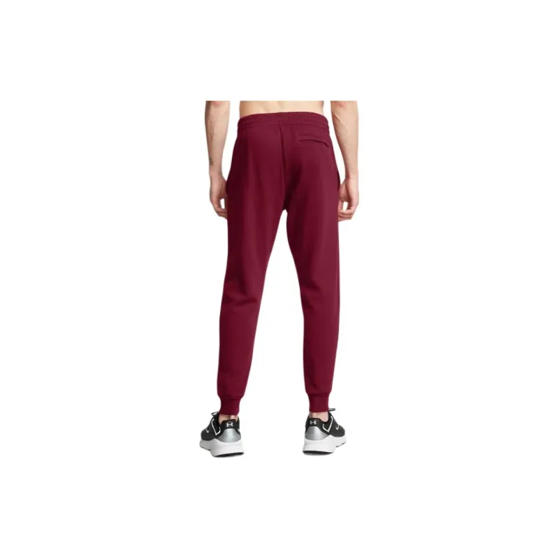 Under Armour Rival Fleece Knitted Sweatpants Men's Red-3