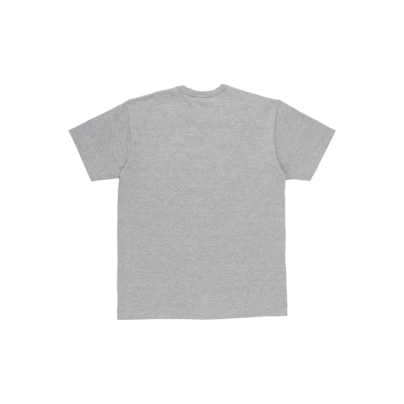 CDG Play T Shirts Men Gray-1