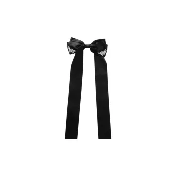 SIMONE ROCHA Floral-embellished Satin Hair Bow