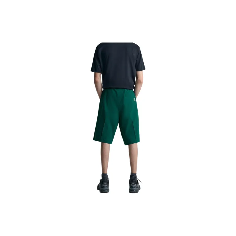 ZARA Casual Shorts Men Green-3