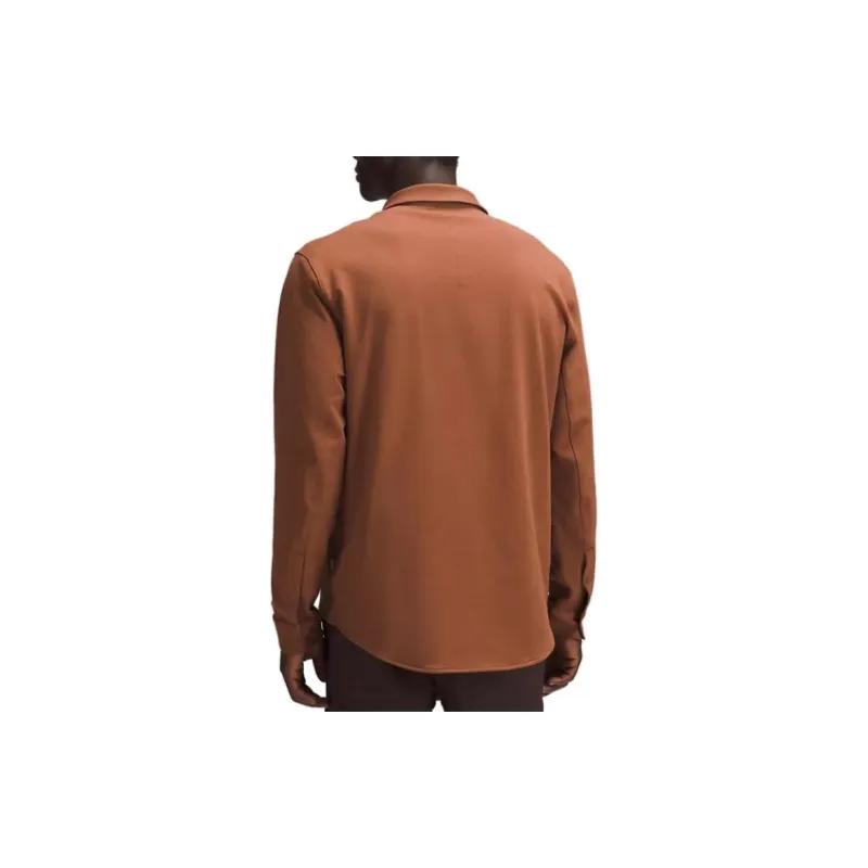 Lululemon Soft Knit Overshirt French Terry Shirt Men's-14