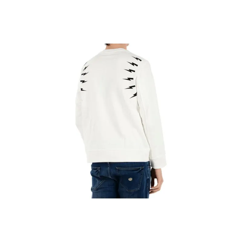 Neil Barrett Sweatshirt Men's White-2