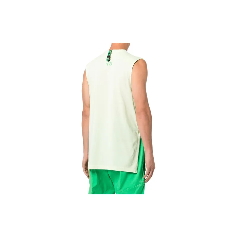 Y 3 Tank Tops Men Green-2