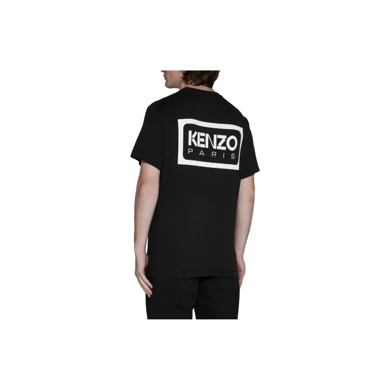 KENZO Logo-embroidered Cotton T-shirt-3