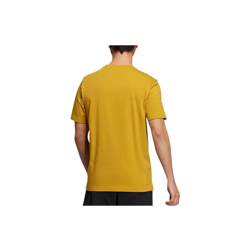 Adidas T Shirt Men's Earth Yellow-4