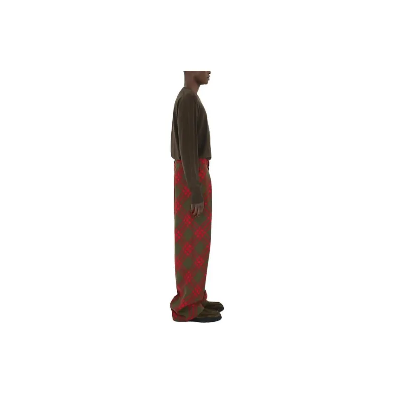 Burberry Casual Pants Men's Lake Color-4