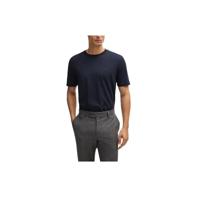 HUGO BOSS Logo Printed Jersey T Shirt-2