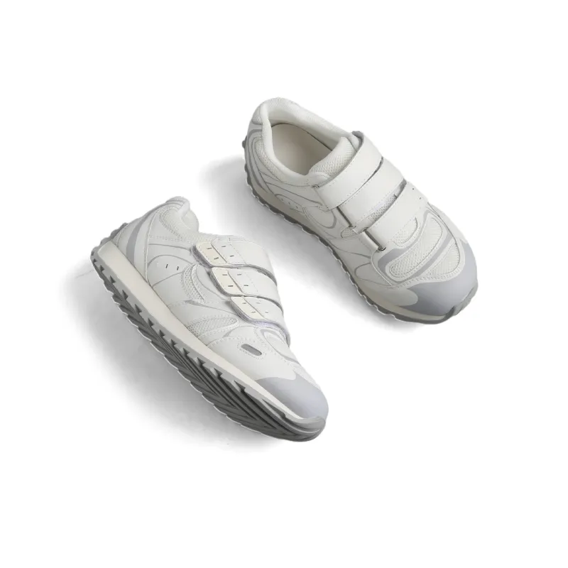 DOLIN COLLECTION Low Top Casual Shoes Women's White Gray-2