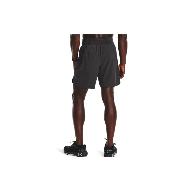 Under Armour Fitted Shorts Men's Gray-3