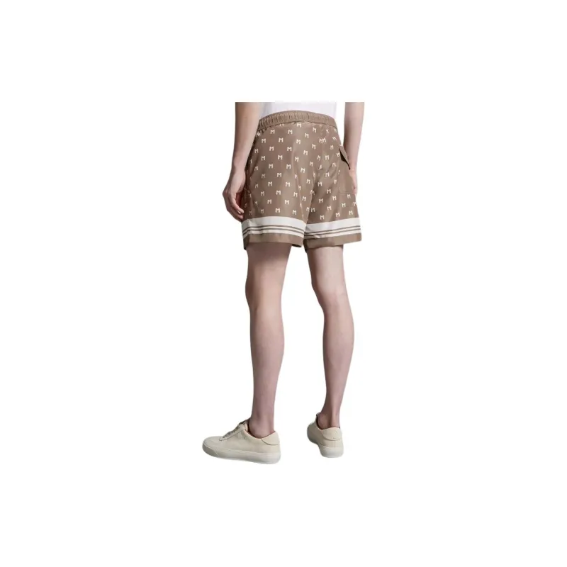 Moncler Monogram-print Swim Shorts-3