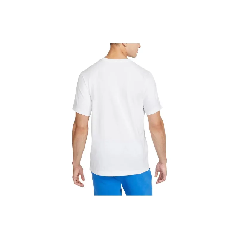 Nike T Shirts Men White-3