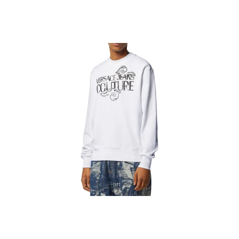 VERSACE JEANS COUTURE Sweatshirt Men's White-3