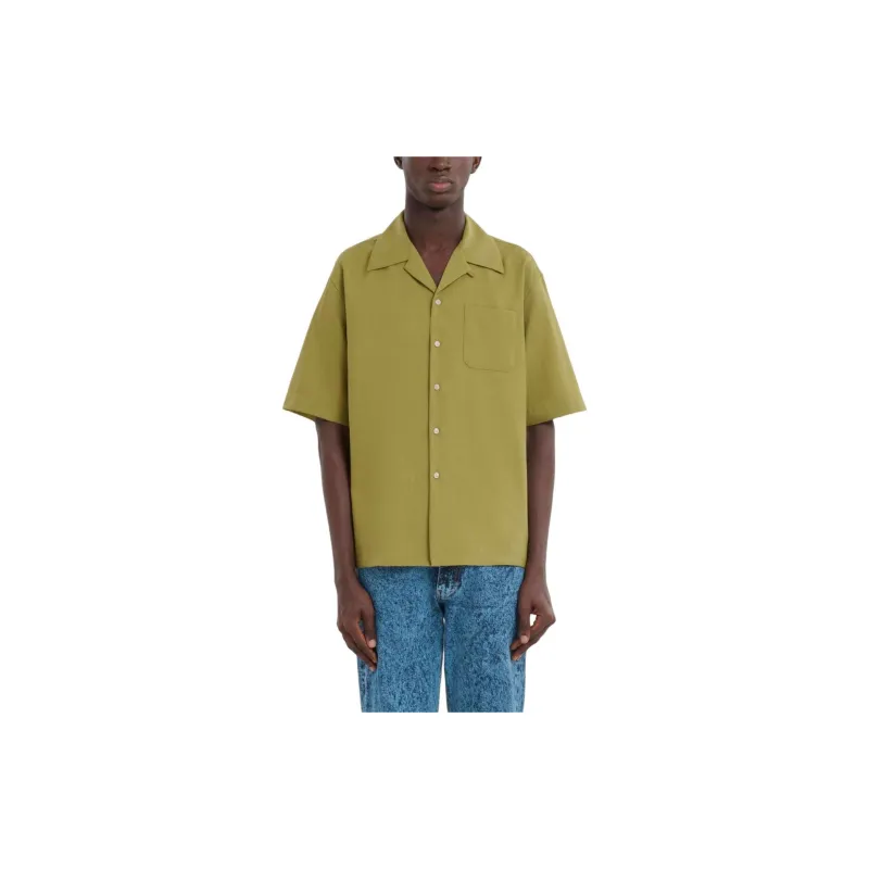 MARNI Tropical Virgin Wool Shirt-1