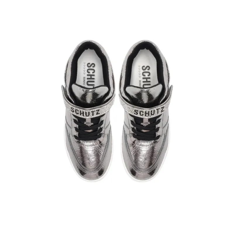 Schutz Skateboard Shoes Women's Silver-4