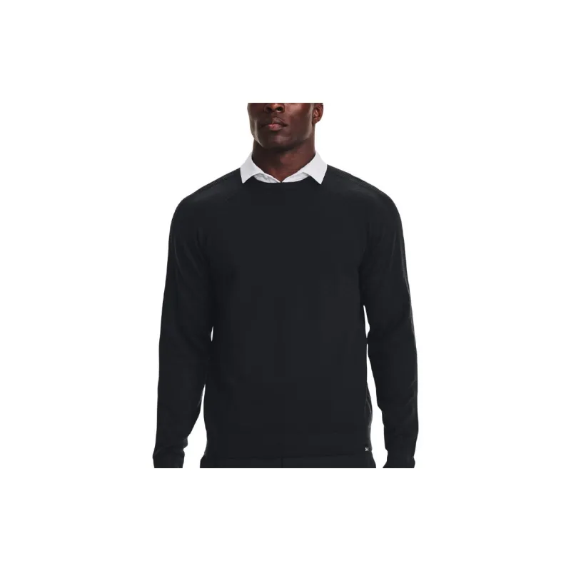 Under Armour Mens Intelliknit Crewneck Sweater Black-3
