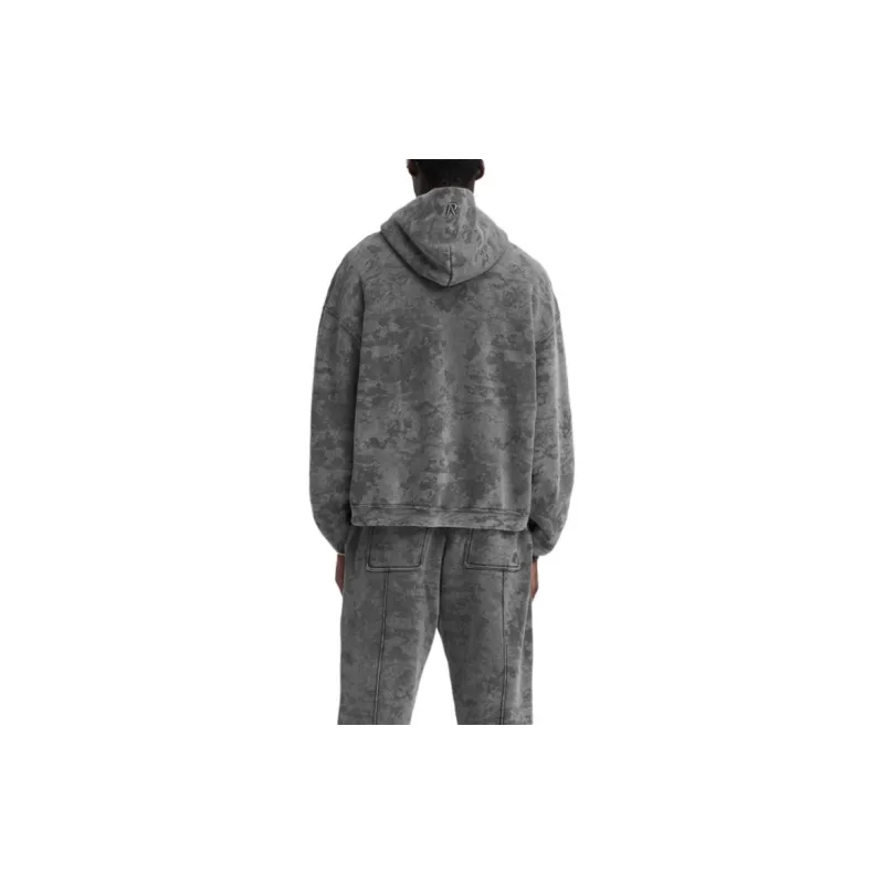 REPRESENT Heavyweight Initial Zip Hoodie Sweatshirt Men's Gray-5