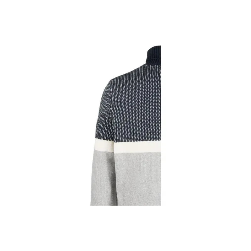 BARBOUR Bream Bream Color Blocked Roll Neck Jumper-2