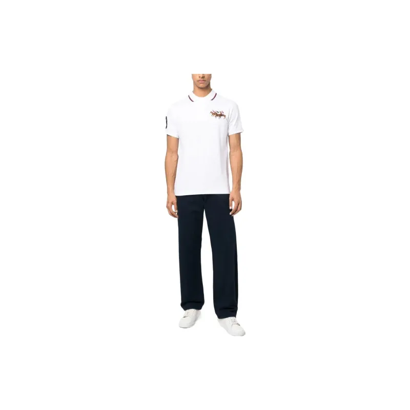 Polo Ralph Lauren Triple Pony Cotton Polo Shirt-1