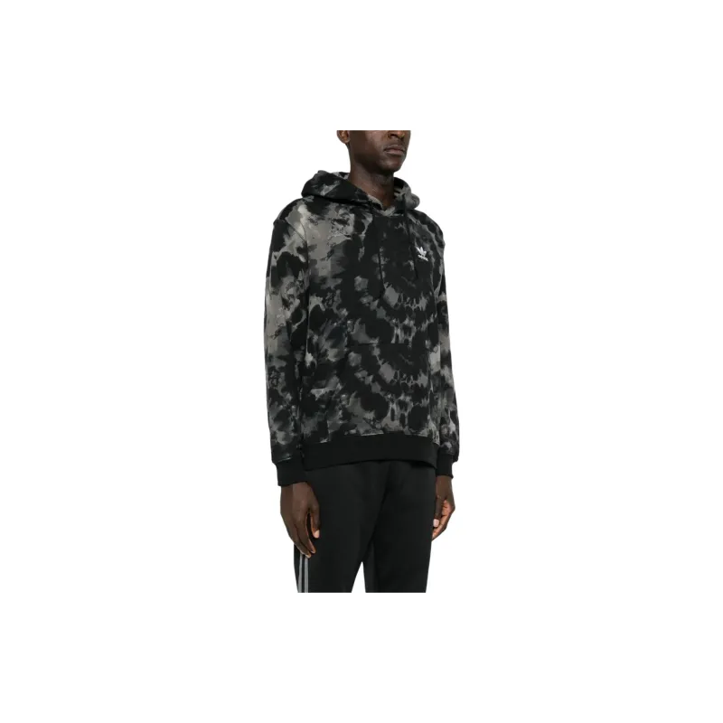 Adidas Originals Tie Dyed Allover Print Hooded Sweatshirt-2