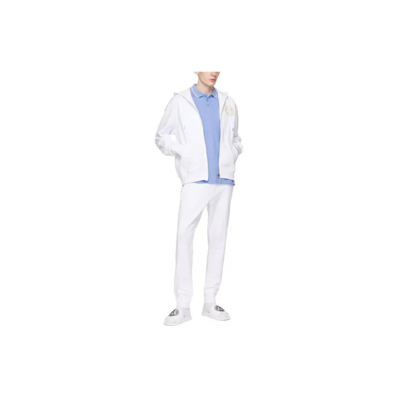 VERSACE JEANS COUTURE Logo embroidered Polo Shirt-1