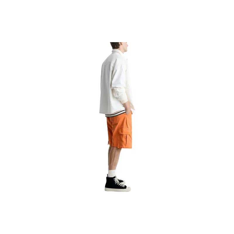 ZARA Casual Shorts Men's Orange-3