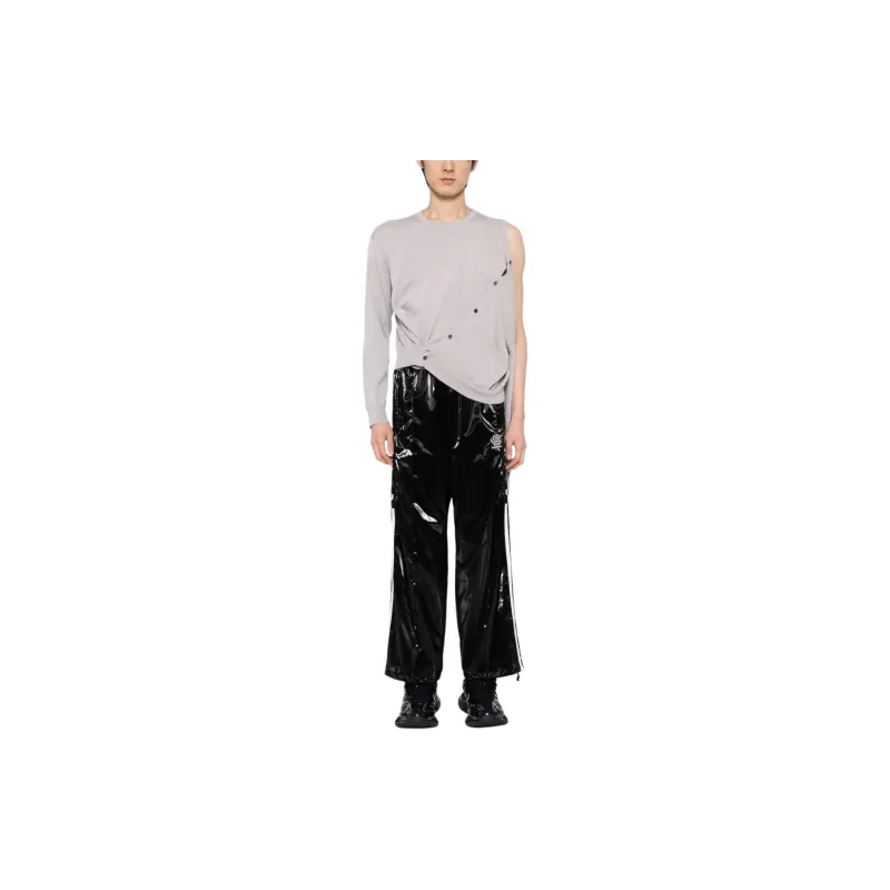 Doublet Patent finish Track Pants-2