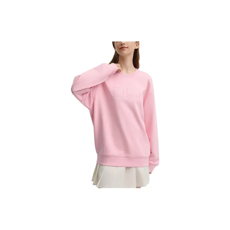 FILA ORIGINALE Sweatshirt Unisex Lotus Orange Pink-3