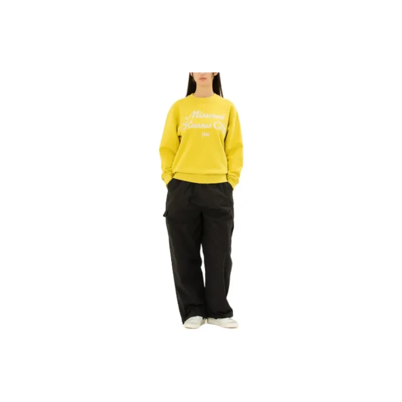 Lee Sweatshirts Unisex Yellow-3