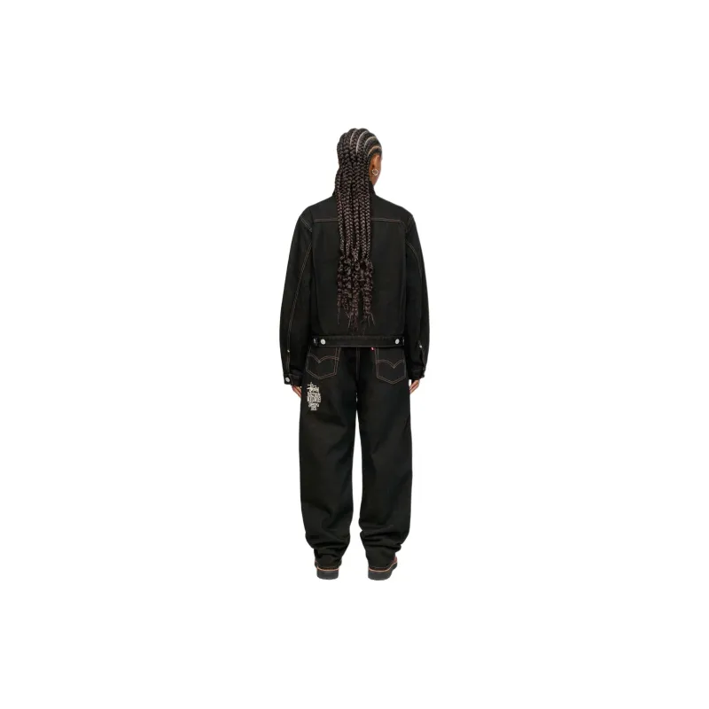 Stussy X Levi's Crispy Rinse 568 Jean-3